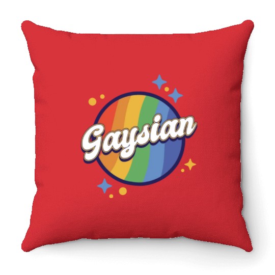 Radiant Pride Spectrum Throw Pillows