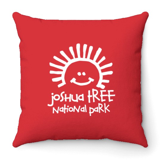 Joshua Tree National Park Souvenirs Gifts Vacation Throw Pillows