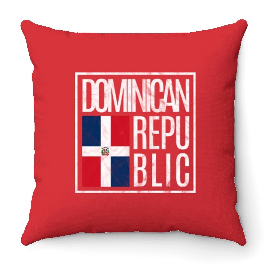 Dominican Republic Throw Pillows