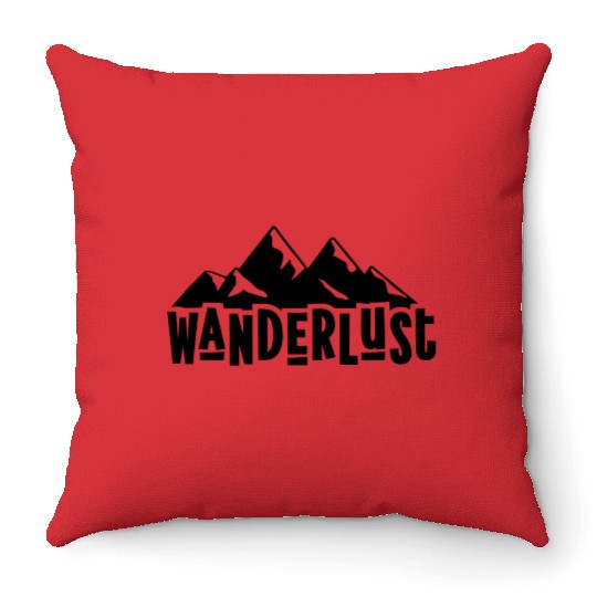Hiking | Mountaineer | Wanderlust | Climbing Throw Pillows