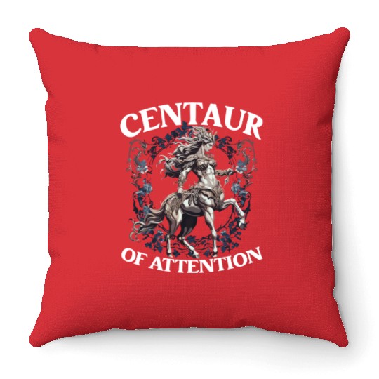 Centaur Mythical Creature Greek Mythology Throw Pillows