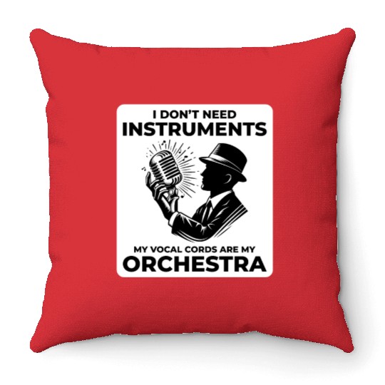 Beatboxing Culture Orchestra Musical Humor Beatbox Throw Pillows