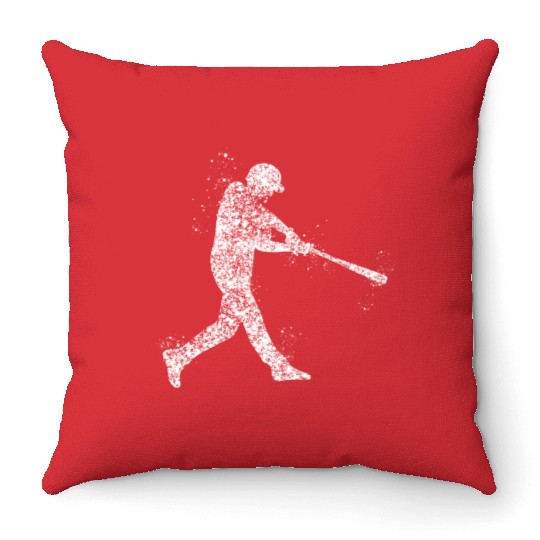 Baseball Pitcher Throw Pillows