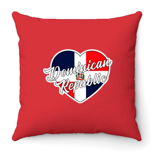 Dominican Republic Throw Pillows