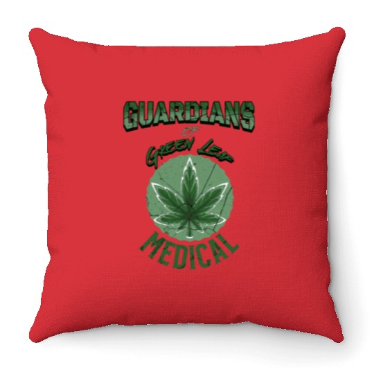 Guardians of Green Life Medical Throw Pillows