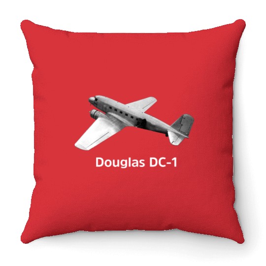 Douglas DC-1 Aircraft Throw Pillows