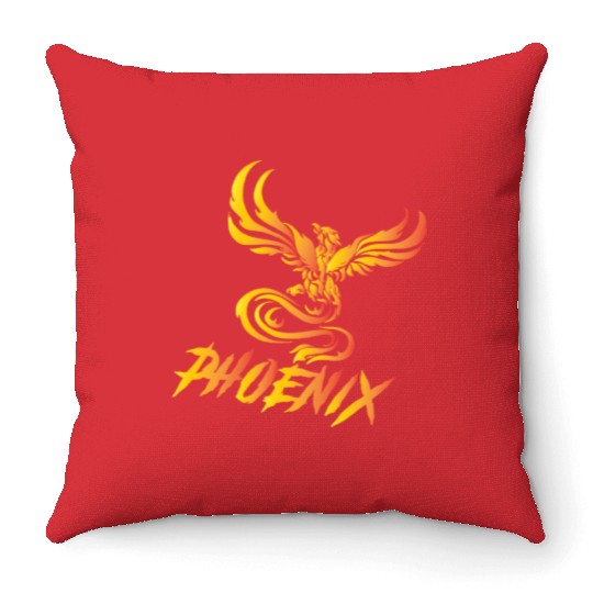 phoenix Throw Pillows
