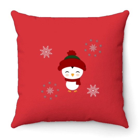 Best gift for winter season for your kid, wife Throw Pillows