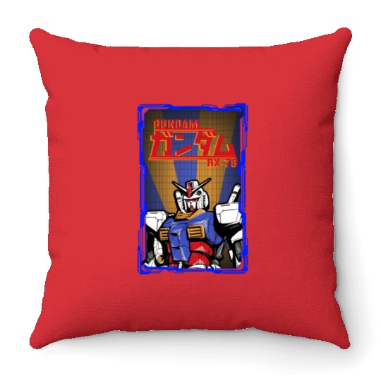 Gundam RX 78 Throw Pillows