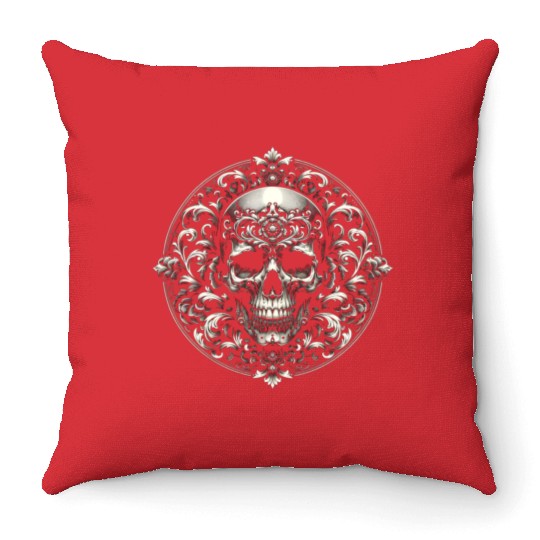 Baroque Elegance Throw Pillows