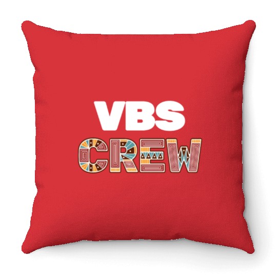 VBS Colorful Bible Vacation School Love Throw Pillows