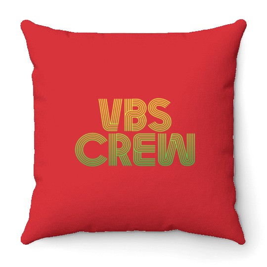 VBS Colorful Bible Vacation School Love Throw Pillows