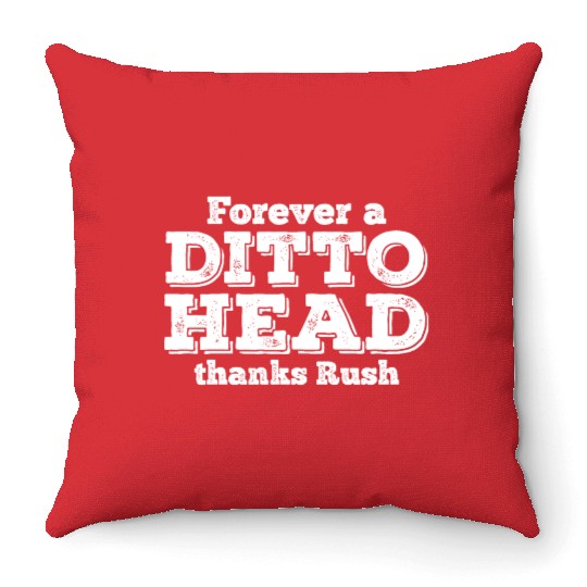 Ditto Head Rush Tribute Throw Pillows