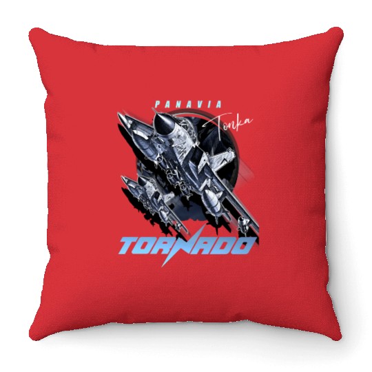 Panavia Tornado European Air Force Fighterjet Throw Pillows