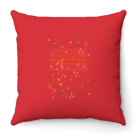 heartstopper Throw Pillows
