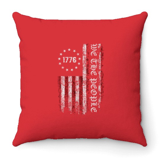 1776 We The People Throw Pillows