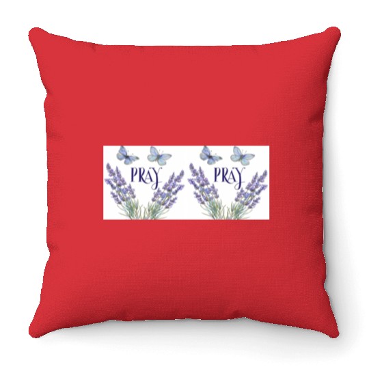Hopeful Religious Mug Wraps Throw Pillows
