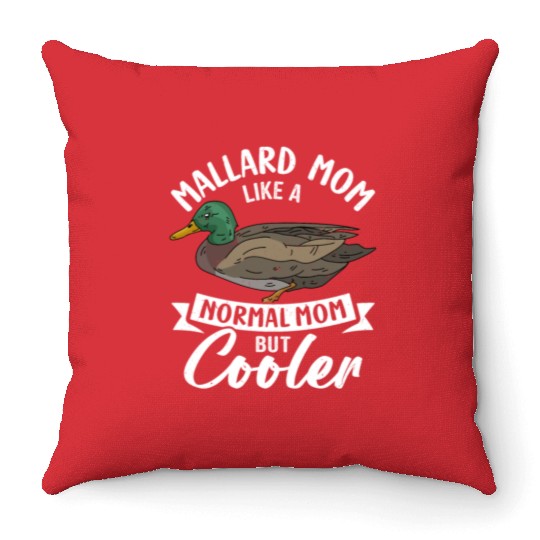 Mallard Duck Throw Pillows