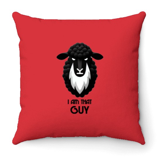 Black Sheep Throw Pillows