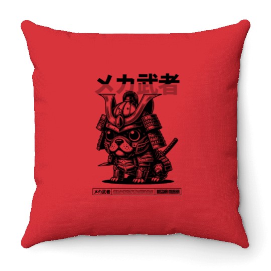 French Bulldog Dog Musha Pets Throw Pillows