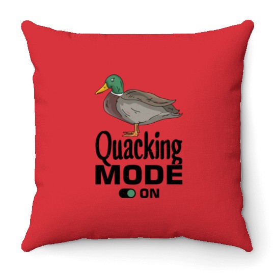 Mallard Duck Throw Pillows
