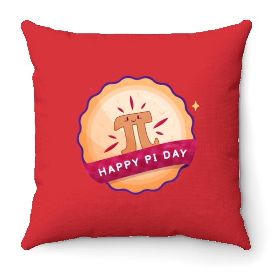 Happy PI DAY For Math Lovets womens kids Throw Pillows