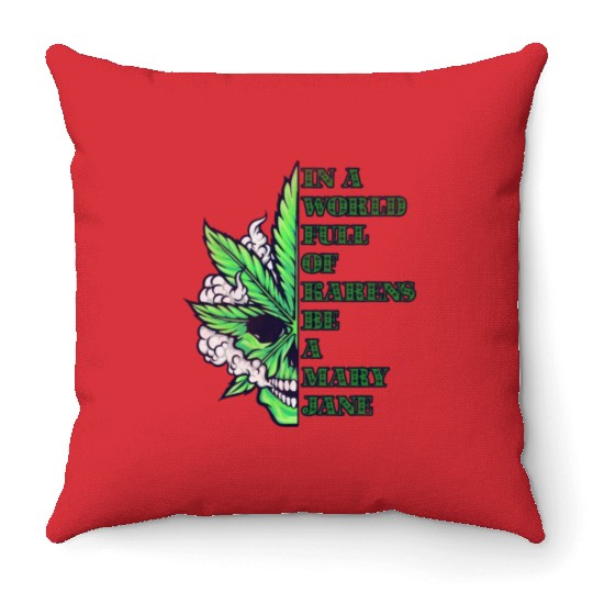 In a world full of Karens be a Mary Jane Throw Pillows