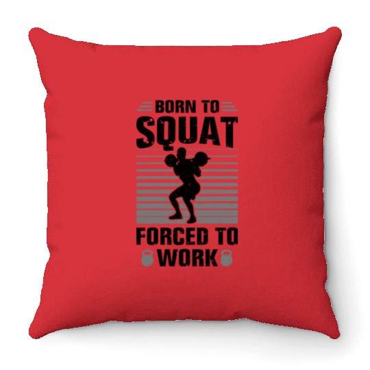 Elevate Your Gym Training and Workout Throw Pillows