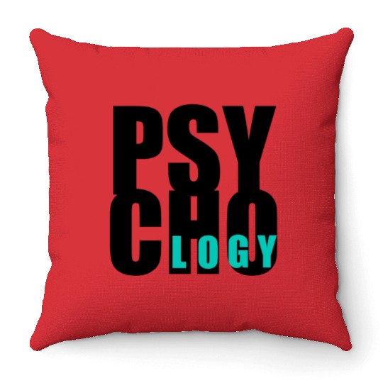 Psychology University Throw Pillows
