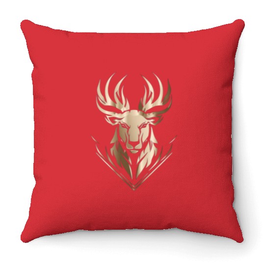 Business Logo Throw Pillows