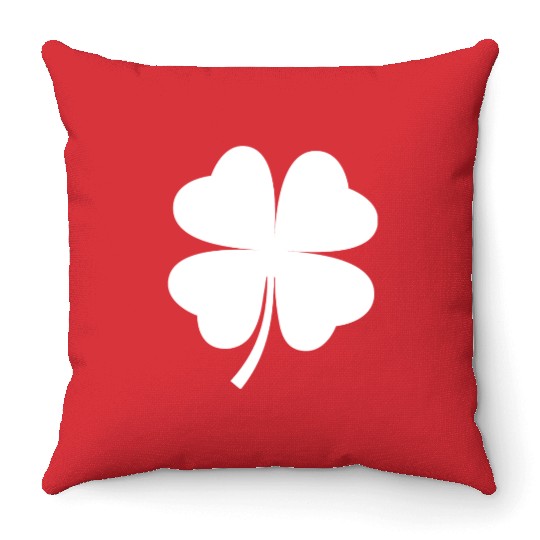 Irish Shamrock St Patricks Day St. Paddy's Throw Pillows
