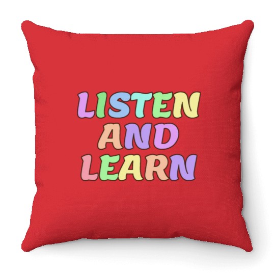 School Teacher Teachers Teaching Throw Pillows