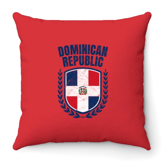 Dominican Republic Throw Pillows