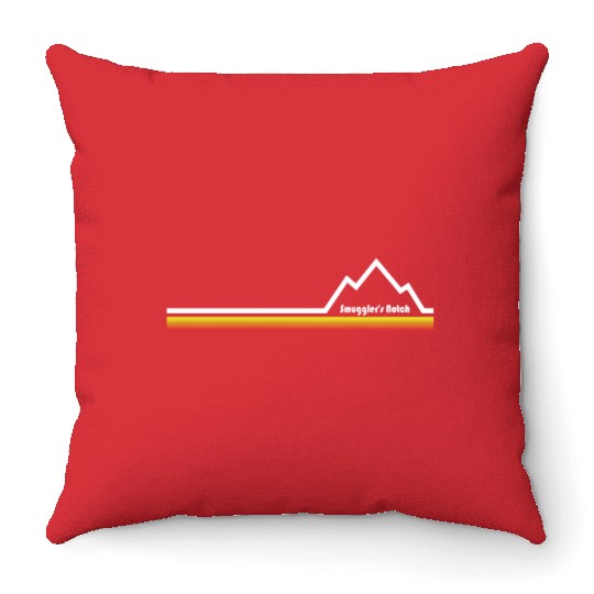 Smugglers' Notch Vermont Throw Pillows