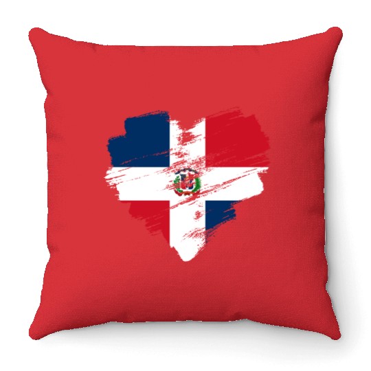 Dominican Republic Throw Pillows