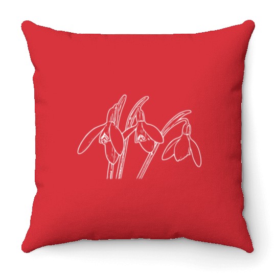 SNOWFLAKE Throw Pillows