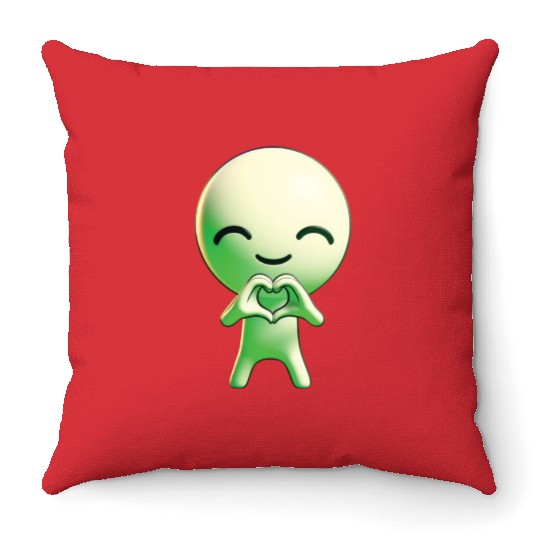 My Honey, Love You Throw Pillows