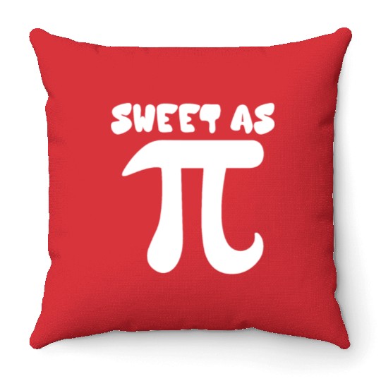 Pi Day Nerd Geek Love Math Pi Symbol Kids Men Throw Pillows
