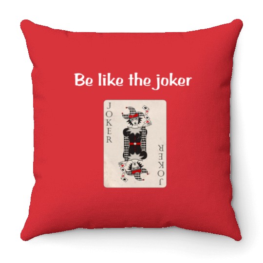 joker Throw Pillows