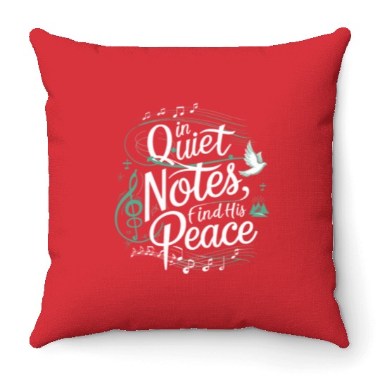 Prayer Songs Jesus Christ Religious Music Praise Throw Pillows