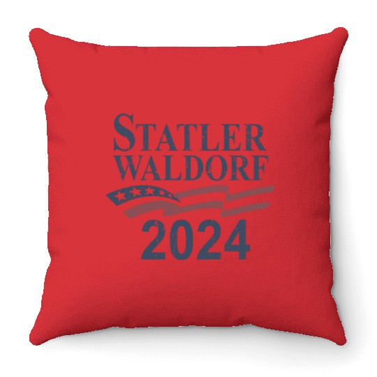 Statler and Waldorf Throw Pillows