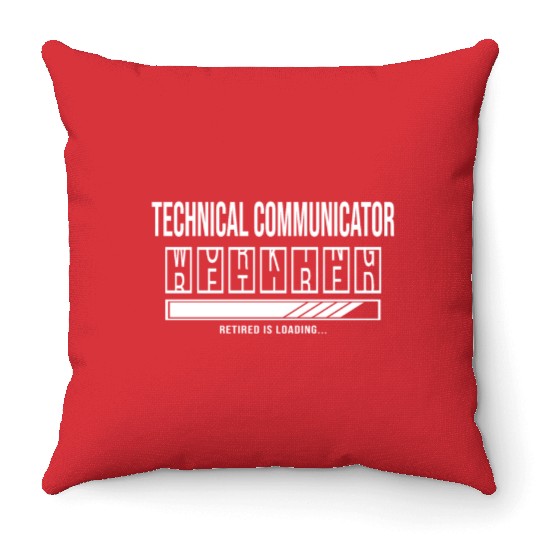 Retirement gift idea Retired Throw Pillows