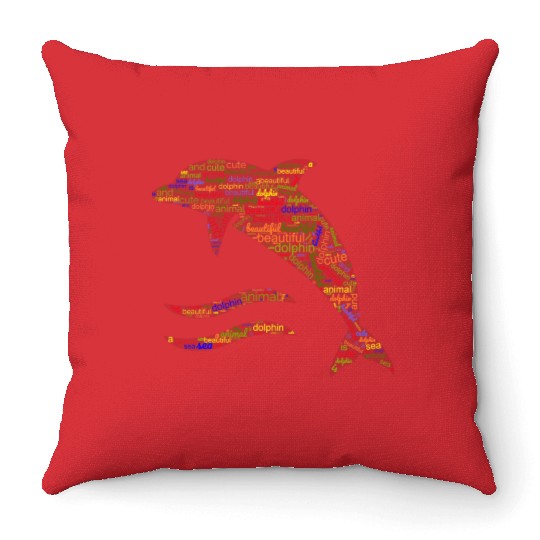 Dolphin Throw Pillows