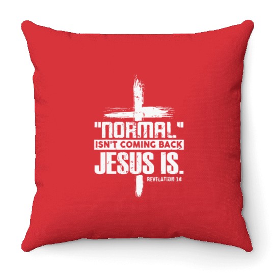 Cross Faith Normal Isn't Coming Back Throw Pillows