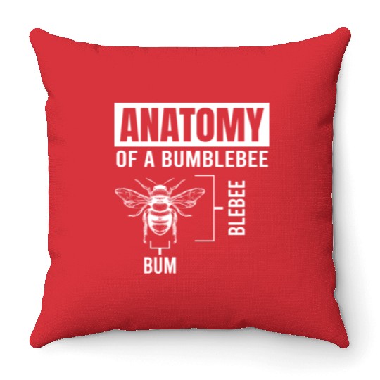 Science Nerd Physics Student Jokes Geek Throw Pillows