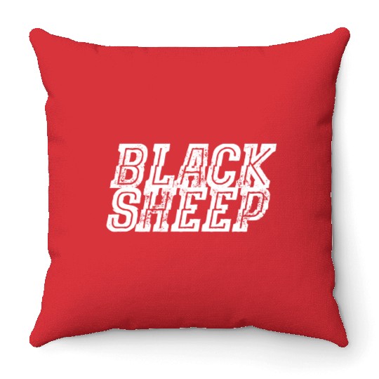 Black Sheep Throw Pillows