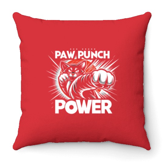 Kung Fu Chinese Kung Fu Asian Kung Fu Self defense Throw Pillows