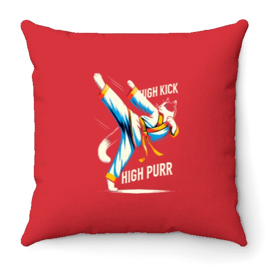 Kung Fu Chinese Kung Fu Asian Kung Fu Self defense Throw Pillows