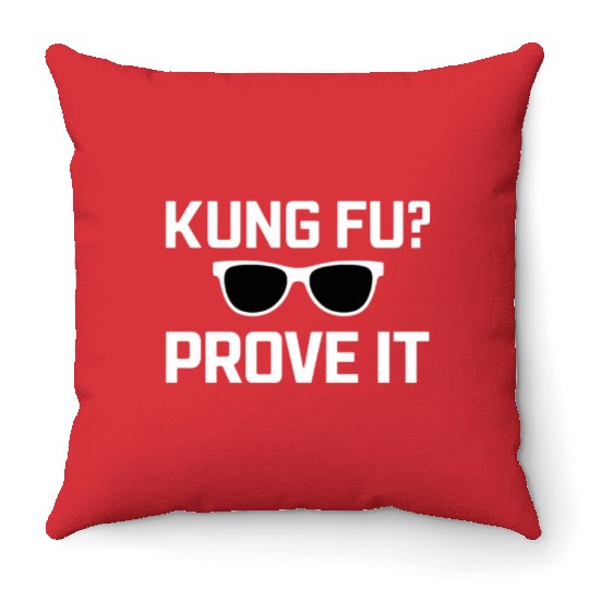 Kung Fu Chinese Kung Fu Asian Kung Fu Self defense Throw Pillows