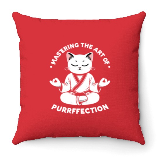 Kung Fu Chinese Kung Fu Asian Kung Fu Self defense Throw Pillows